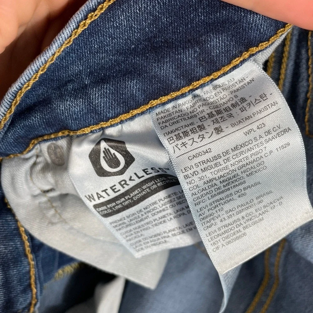 Levi's 511 Jeans Mens 30x30 Blue Slim Fit Stretch Denim Pants